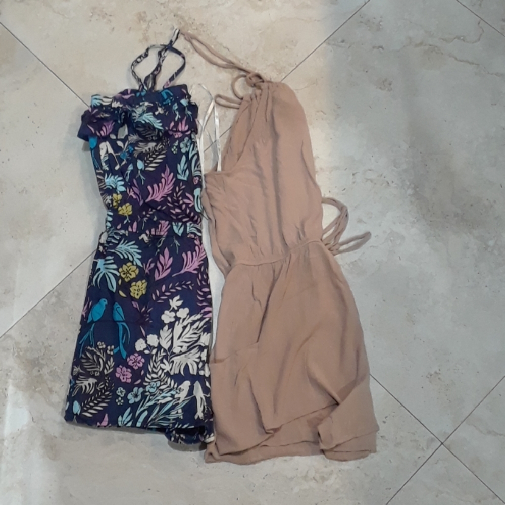Sweet Wonderer and Mossimo rompers